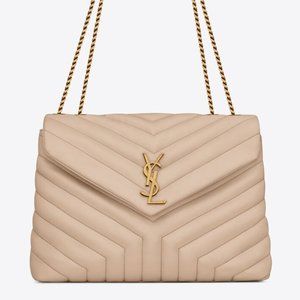 Loulou Small Matelasse Calfskin Flap-Top Shoulder Bag